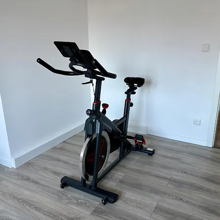 شقة Komfort & Stil, Moderne Mit Fitnessraum